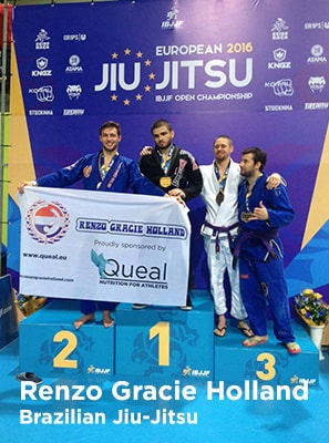 Queal Sponsorship Renzo Gracie Holland